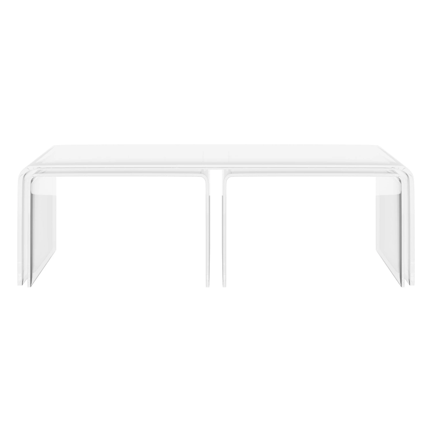 Aria Waterfall Nesting Coffee Table 5 Aria Waterfall Nesting Coffee Table - Image 3