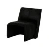 After Midnight Accent Chair In Black Hide -Furniture & Decoration Shop After Midnight Chair.01