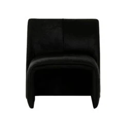 After Midnight Accent Chair In Black Hide 11 After Midnight Accent Chair In Black Hide -Furniture & Decoration Shop After Midnight Chair.02