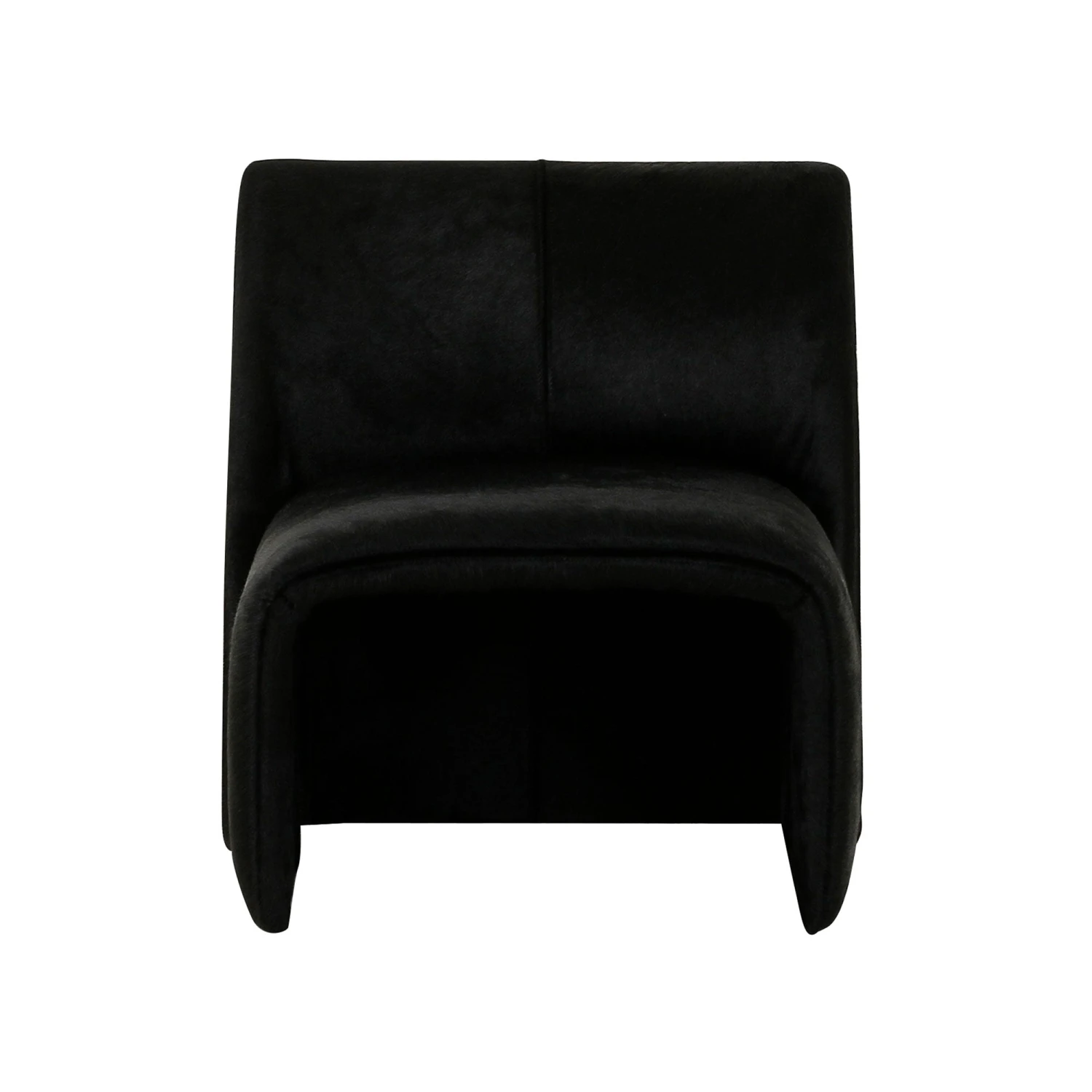 After Midnight Accent Chair In Black Hide 5 After Midnight Accent Chair In Black Hide - Image 3