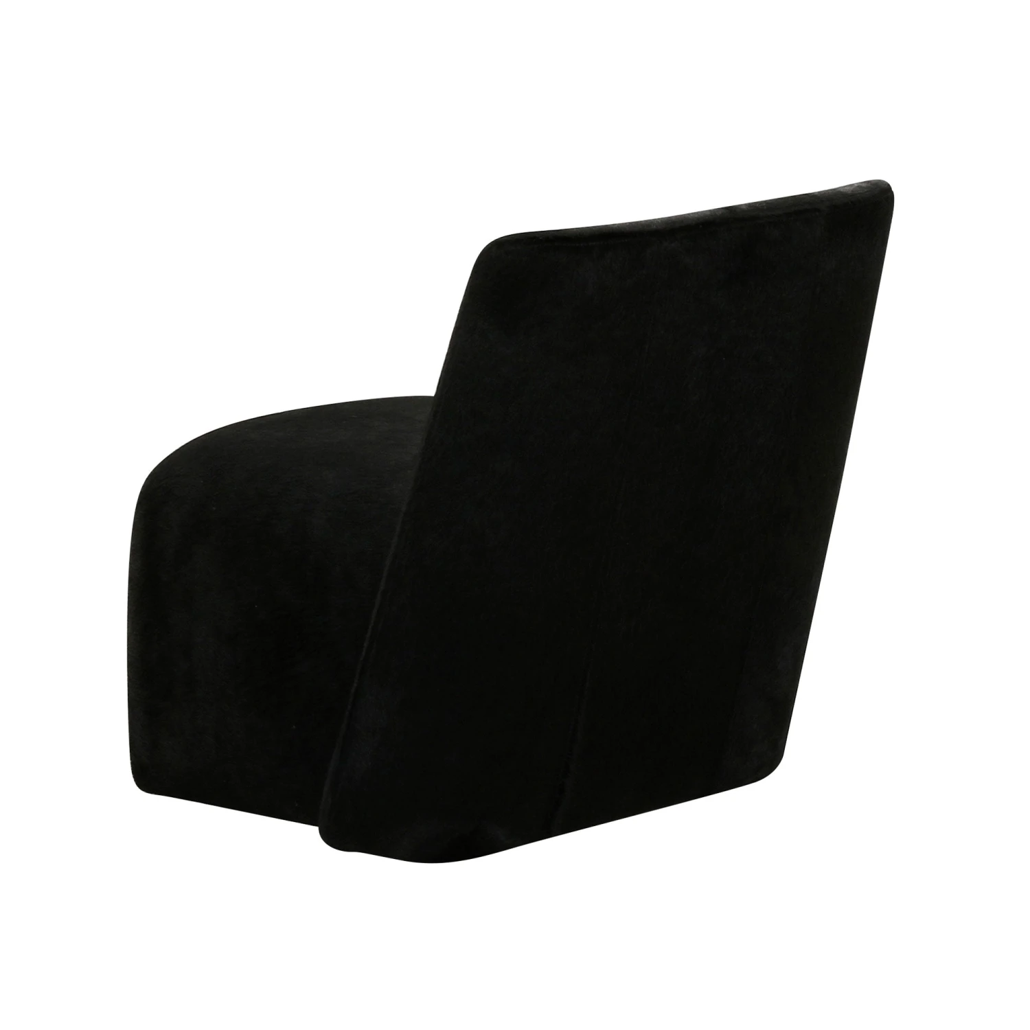 After Midnight Accent Chair In Black Hide 6 After Midnight Accent Chair In Black Hide - Image 4