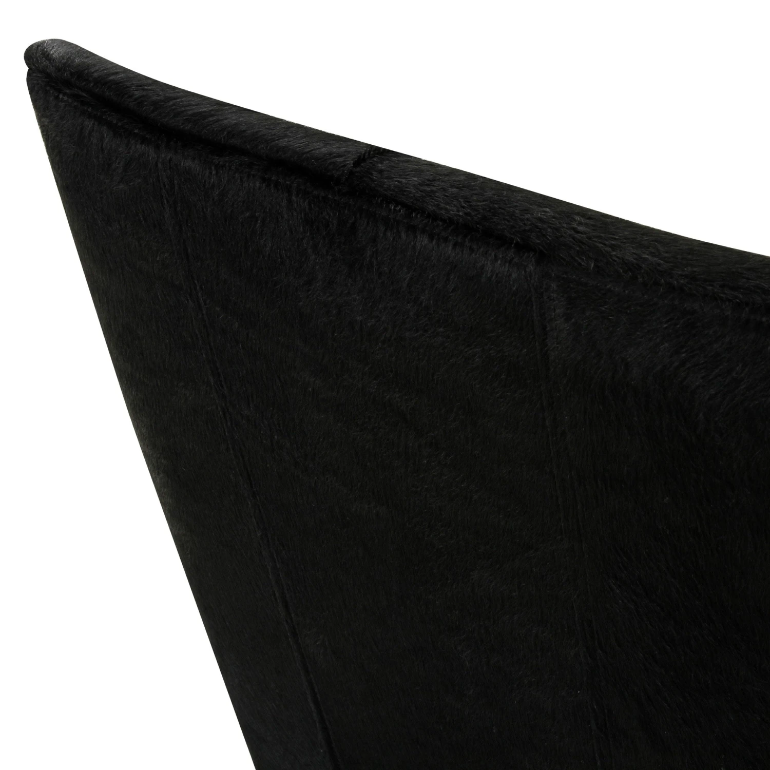 After Midnight Accent Chair In Black Hide 8 After Midnight Accent Chair In Black Hide - Image 6