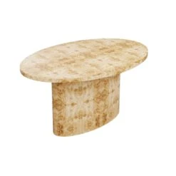 Custom Alesi Dining Table -Furniture & Decoration Shop AlesiDiningTable.GoldenPecanMappaBurl.03 da630fdb d1e9 4d9d 90c5 0550246d2304