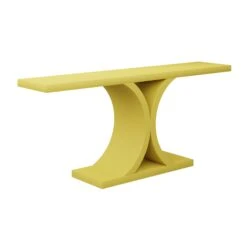 Custom Archer Console Table -Furniture & Decoration Shop ArcherConsoleTableinCollinsGrasscloth.03