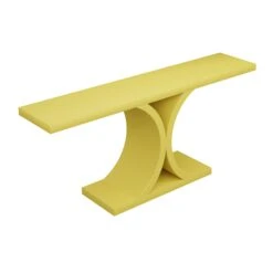 Custom Archer Console Table -Furniture & Decoration Shop ArcherConsoleTableinCollinsGrasscloth.04