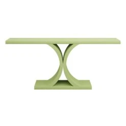 Custom Archer Console Table -Furniture & Decoration Shop ArcherConsoleTableinWestonGrasscloth.01