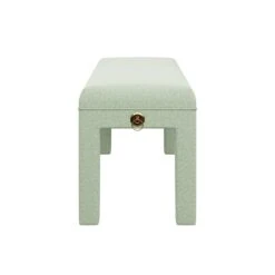 Custom Arden Bench -Furniture & Decoration Shop ArdenBenchinNikkiJadeChenille.03