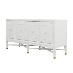 Custom Ariel Credenza -Furniture & Decoration Shop ArielCredenzainCirrusWhiteLacquer.02