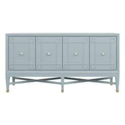 Custom Ariel Credenza -Furniture & Decoration Shop ArielCredenzainCitationBlueLacquer.01