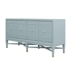 Custom Ariel Credenza -Furniture & Decoration Shop ArielCredenzainCitationBlueLacquer.02