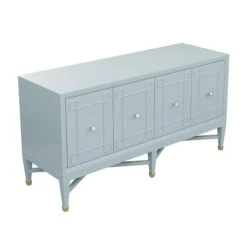 Custom Ariel Credenza -Furniture & Decoration Shop ArielCredenzainCitationBlueLacquer.03