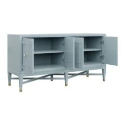 Custom Ariel Credenza -Furniture & Decoration Shop ArielCredenzainCitationBlueLacquer.04