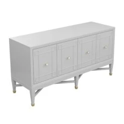 Custom Ariel Credenza -Furniture & Decoration Shop ArielCredenzainFalconGreyLacquer.03