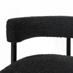 Ballantine Counter Stool In Matte Black Black Boucle 13 Ballantine Counter Stool In Matte Black Black Boucle -Furniture & Decoration Shop BallantineCounterStoolinMatteBlackBlackBoucle.03