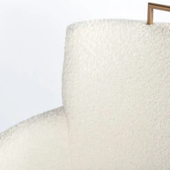 Barrel Dining Chair In Ivory Boucle -Furniture & Decoration Shop BarrelAccentChair.04 7fdbbd5a a840 4ada aef8 205d093902ea