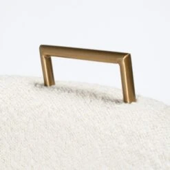 Barrel Dining Chair In Ivory Boucle -Furniture & Decoration Shop BarrelAccentChair.06