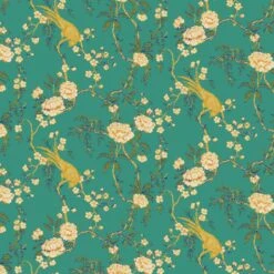 Blossom Perch - Spring Teal