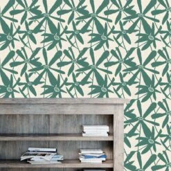 Blossom Wallpaper - Jade -Furniture & Decoration Shop BlossomWallpaper Jade.02