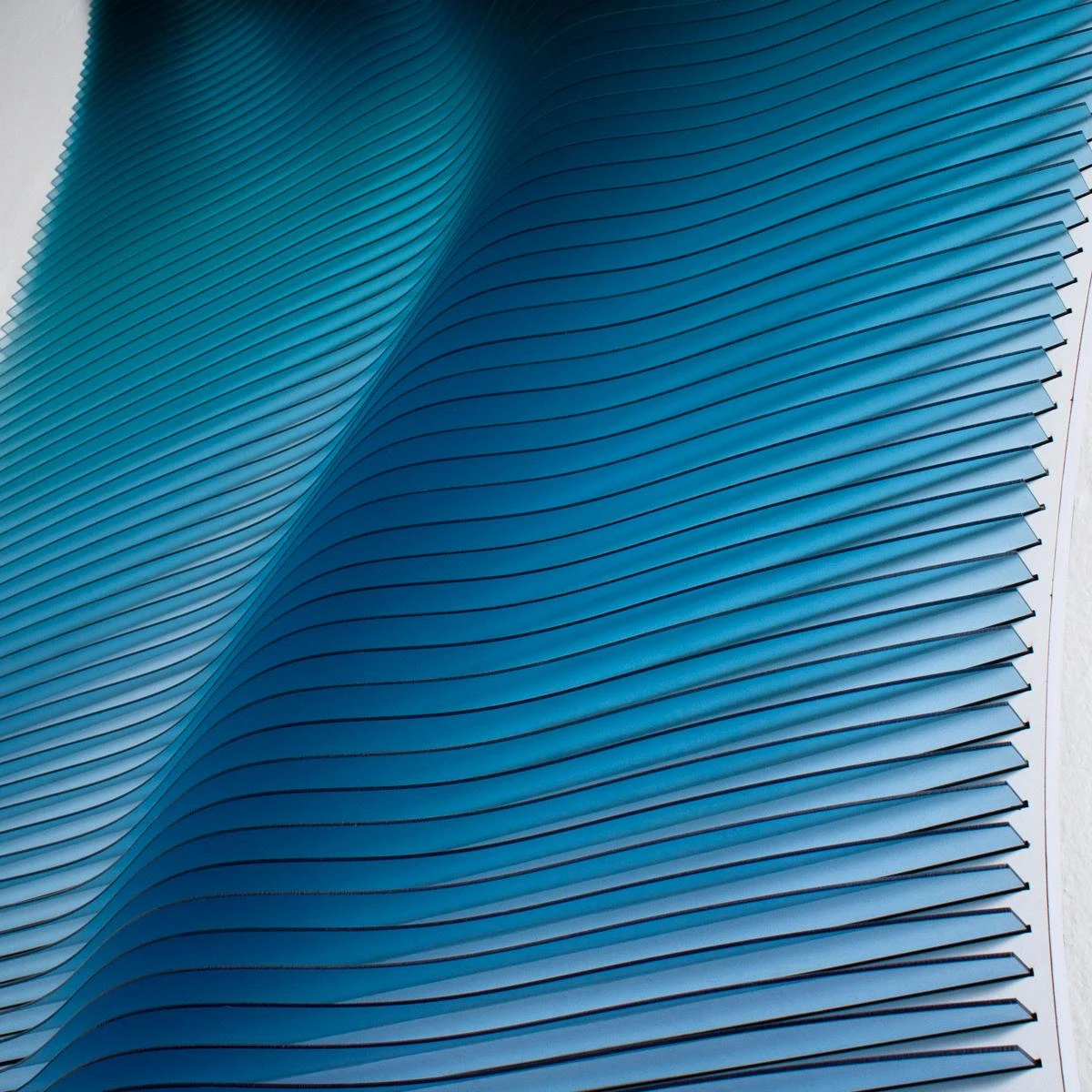 Blue Wave In Acrylic 5 Blue Wave In Acrylic - Image 3