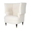 Bobby Chair In Ivory Boucle -Furniture & Decoration Shop Bobby 20Chair 20In 20Ivory 20Boucle.01