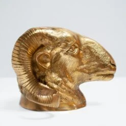 Brass Rams Head -Furniture & Decoration Shop Brass 20Rams 20Head.03