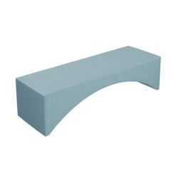 Custom Brooklyn Bench -Furniture & Decoration Shop BrooklynBenchinClarioIceVelvet.03