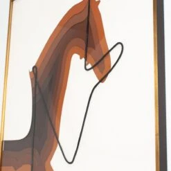 Brown Horse - Right Facing -Furniture & Decoration Shop Brown 20Horse.04