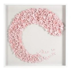 Butterfly Swarm - Light Pink