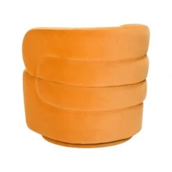 Furniture & Decoration Shop -Furniture & Decoration Shop CapriSwivelChairInMustardVelvet.02