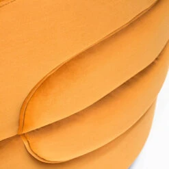 Capri Swivel Chair In Mustard Velvet -Furniture & Decoration Shop CapriSwivelChairInMustardVelvet.04