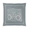 Chambray Boombox Pillow Cover 2 Chambray Boombox Pillow Cover -Furniture & Decoration Shop ChambrayBoomboxPillowCover.01