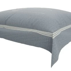 Chambray Cowboy Pillow Cover -Furniture & Decoration Shop ChambrayCowboyPillowCover.04