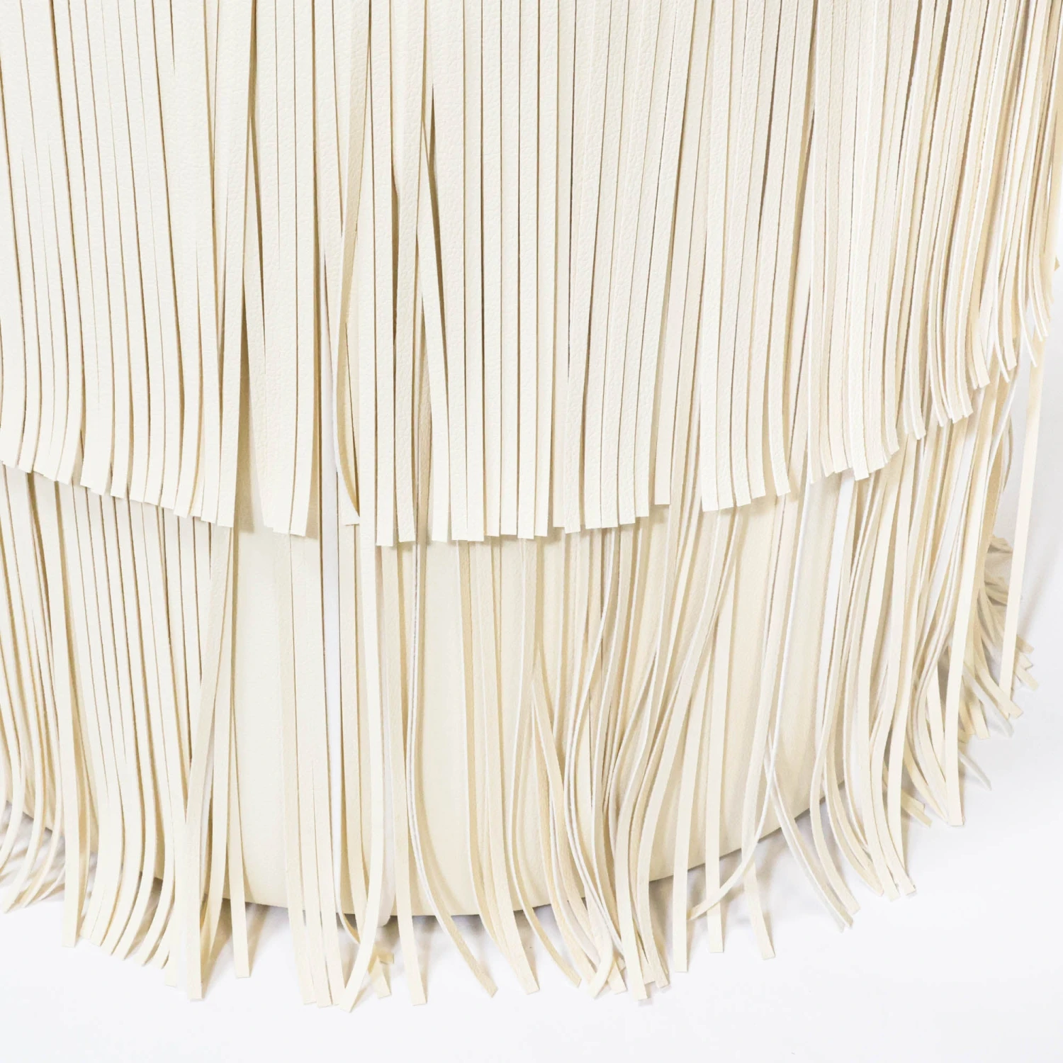 Chaser Ottoman In Ivory Leather 7 Chaser Ottoman In Ivory Leather - Image 5