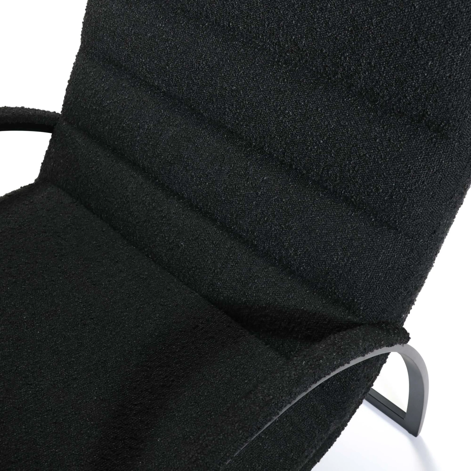 Claude Chair In Black Boucle 9 Claude Chair In Black Boucle - Image 7