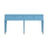Custom Clement Console Table -Furniture & Decoration Shop Clement Console Table in Mazie Grasscloth.01