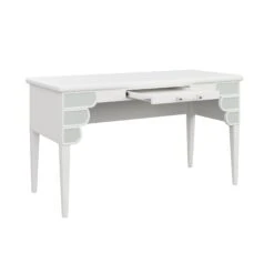 Custom Clementine Desk -Furniture & Decoration Shop ClementineDeskinCarolineGrasscloth.05 c5800796 c3fe 4e47 98bd e3aba7f1df32