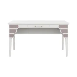 Custom Clementine Desk -Furniture & Decoration Shop ClementineDeskinCatherineGrasscloth.01
