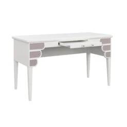 Custom Clementine Desk -Furniture & Decoration Shop ClementineDeskinCatherineGrasscloth.05 ea9fb669 ad63 463c b5bf 23de0ba60968