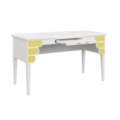 Custom Clementine Desk -Furniture & Decoration Shop ClementineDeskinCollinsGrasscloth.05 b151e546 222e 4783 83d0 9defe70e7108