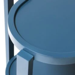 Clover Bar Cart In Dark Blue -Furniture & Decoration Shop CloverBarCartinDarkBlue.05