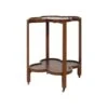 Clover Bar Cart In Walnut Veneer -Furniture & Decoration Shop CloverBarCartinWalnutVeneer.01