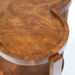 Clover Bar Cart In Walnut Veneer -Furniture & Decoration Shop CloverBarCartinWalnutVeneer.06