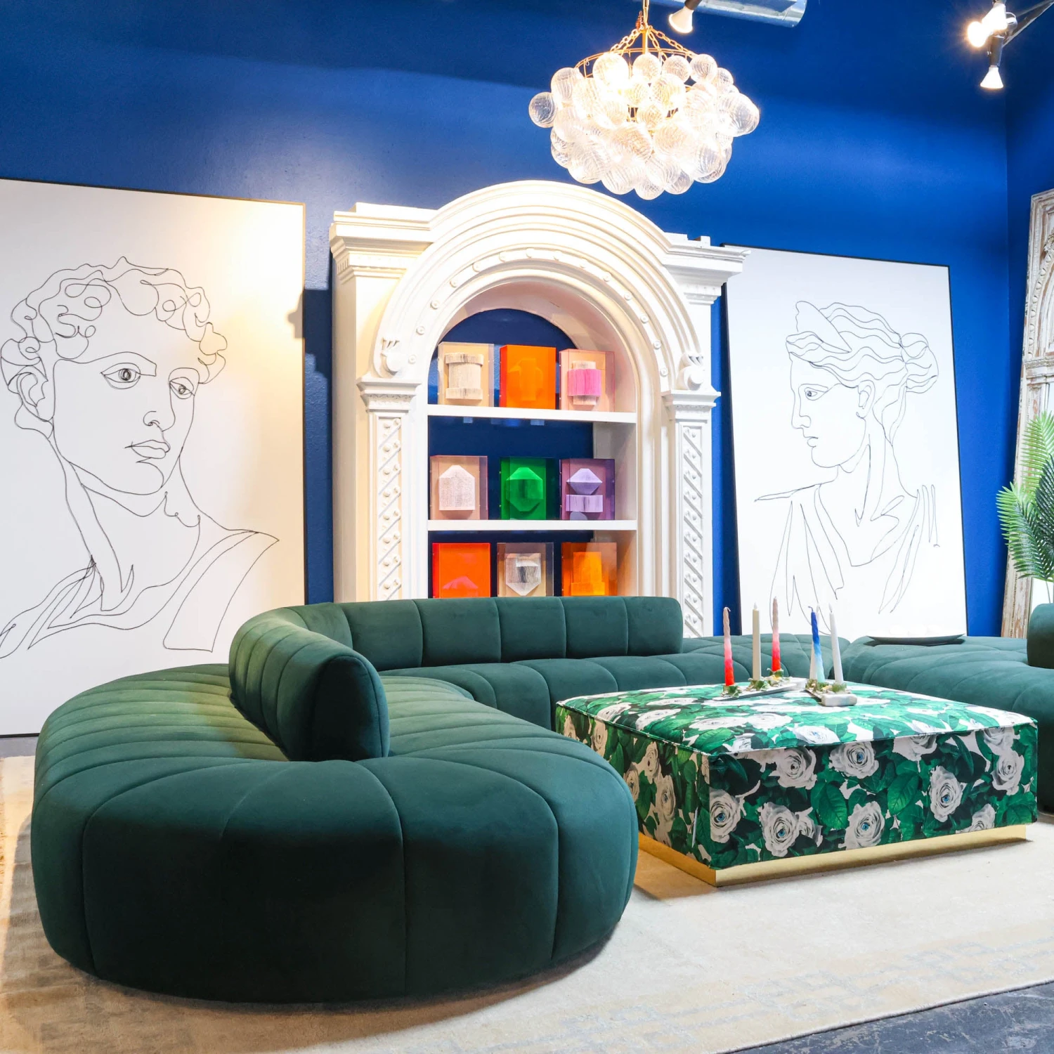 Toiletpaper Roses Pouf By Seletti 4 Toiletpaper Roses Pouf By Seletti - Image 2