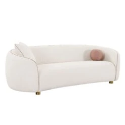Cormier Sofa In Ivory -Furniture & Decoration Shop Cormier Sofa.02