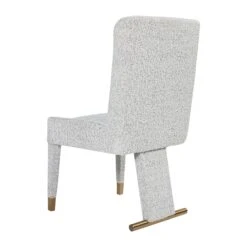 Coty Dining Chair In Grey Boucle -Furniture & Decoration Shop CotyDiningChairinGreyBoucle.02