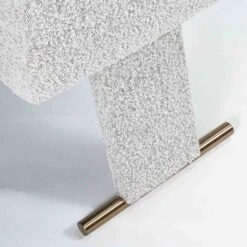 Coty Dining Chair In Grey Boucle -Furniture & Decoration Shop CotyDiningChairinGreyBoucle.03