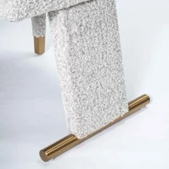 Coty Dining Chair In Grey Boucle -Furniture & Decoration Shop CotyDiningChairinGreyBoucle.04