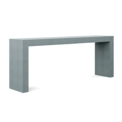 Custom Savannah Console Table -Furniture & Decoration Shop CustomSavannahGrassclothConsoleTableMatrix.JamesGrasscloth.01
