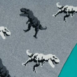 Dino Baby Throw - Grey 8 Dino Baby Throw - Grey -Furniture & Decoration Shop Dino 20Baby 20Throw 20 20Grey.03