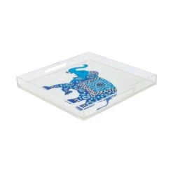 Elephant Blue Tray